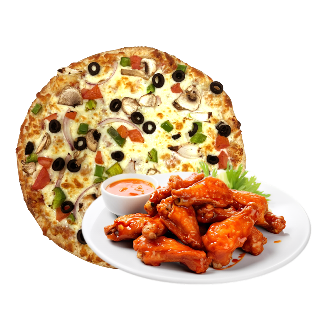 Order Pizza & Wings Combo